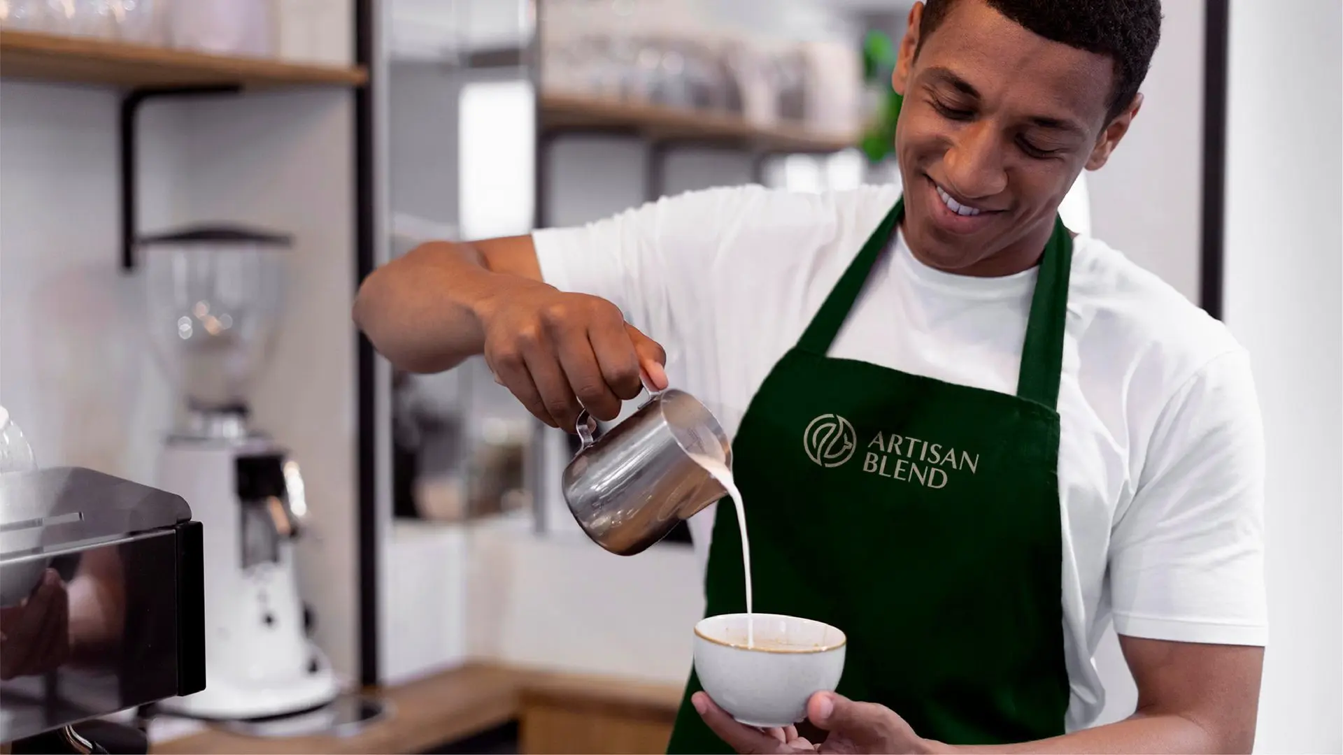 Artisan Blend brand application
