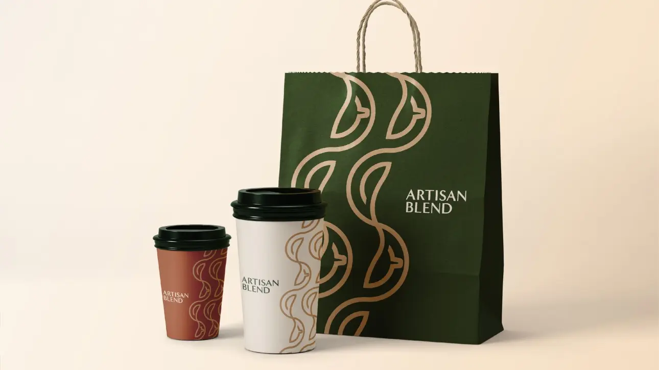Artisan Blend brand application