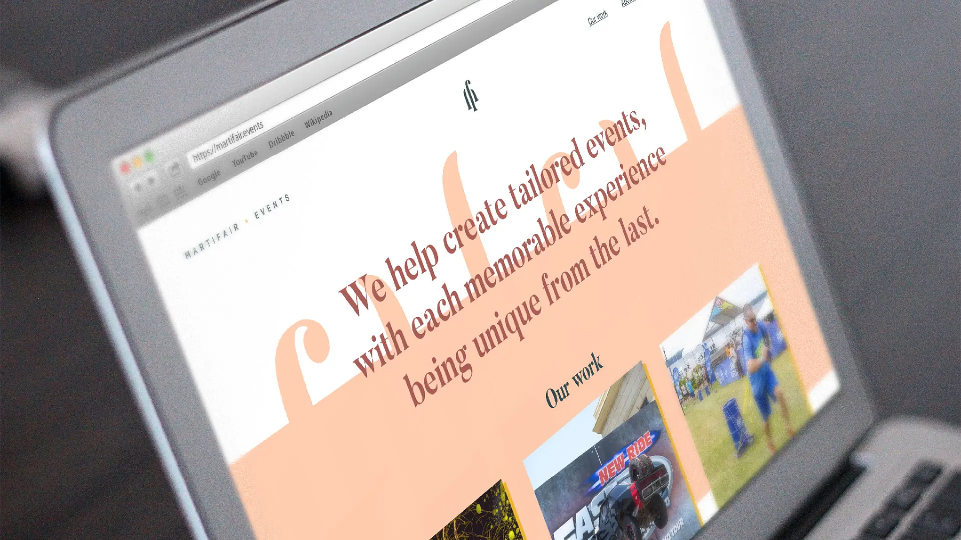 Martifair Events brand application