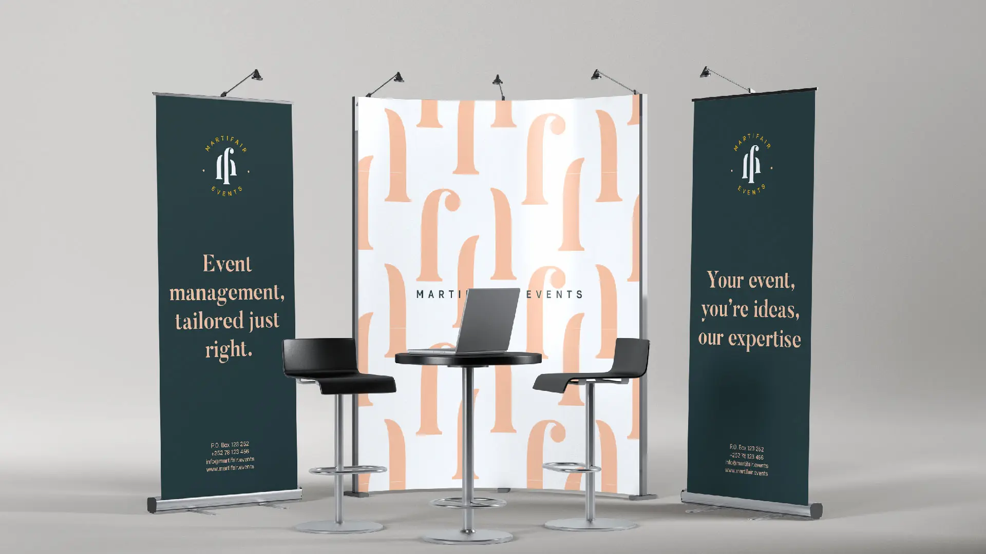 Martifair Events collateral